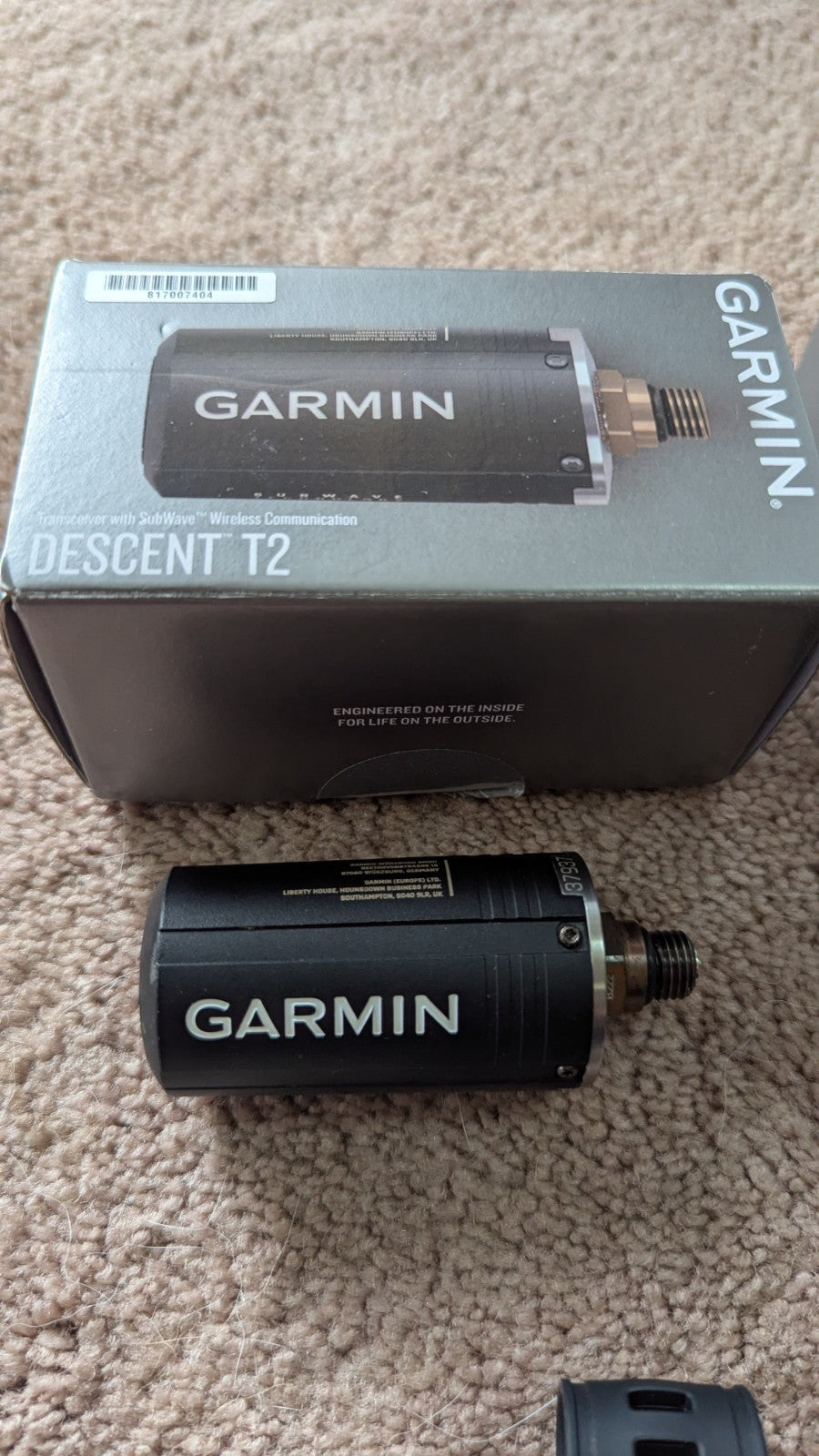 Garmin Descent™ Mk3i – 51mm Carbon Gray DLC Titanium with Descent T2 Receiver