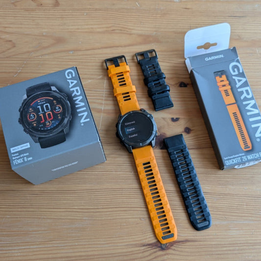 Garmin Fenix 8 51mm Amoled Sapphire Watch - Excellent Condition