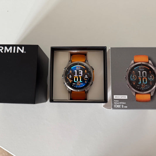 Garmin Fenix 8 47mm AMOLED SAPPHIRE orange